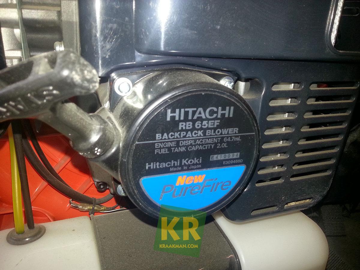 specificeren Beer Verzakking Hitachi Bladblazer RB65EF - Demo machine (NT) #291 - Kraakman